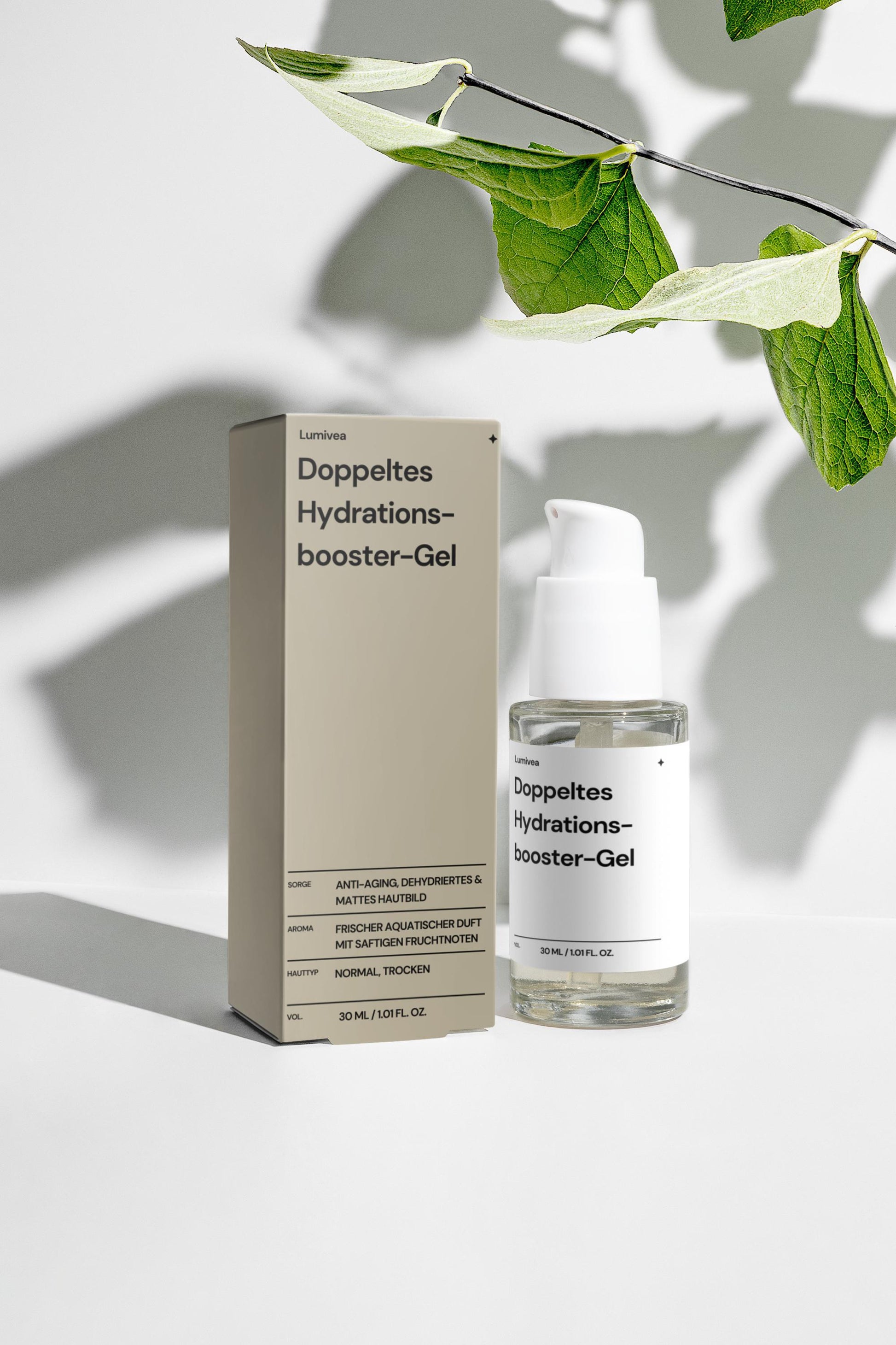 Doppeltes Hydrationsbooster-Gel